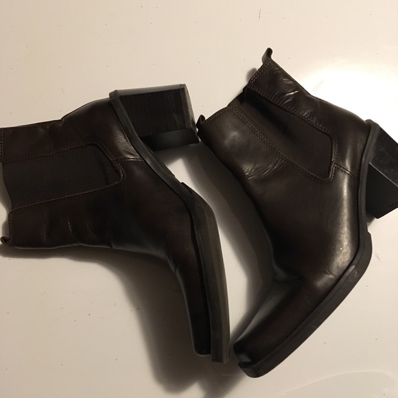 MIA brown leather boots 8M. (Brazil) - Picture 7 of 7